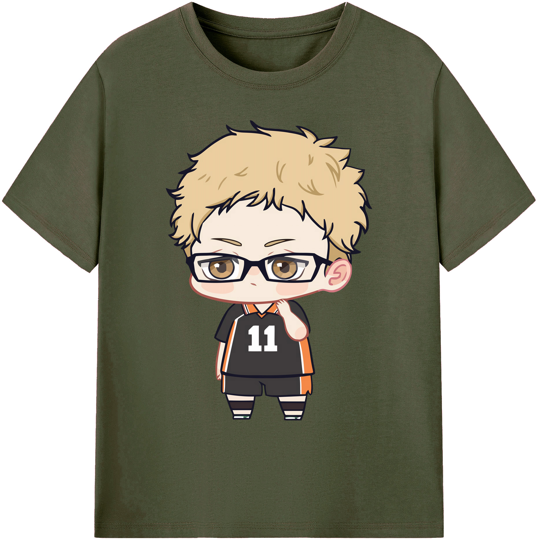 （画像用） ハイキュー!! Haikyu!! 綿100％ メンズ半袖Tシャツ｜肌触りやわらか＆通気性